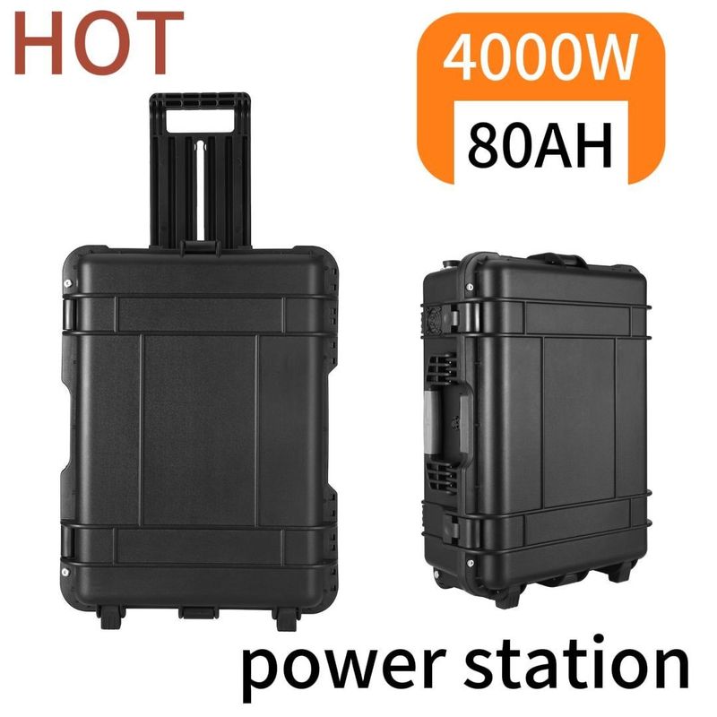 4000W 80ah โซลาร์เจนเนอเรเตอร์ ภายนอก ภายในครัวเรือน พลังงานฉุกเฉินสําหรับแหล่งพลังงาน