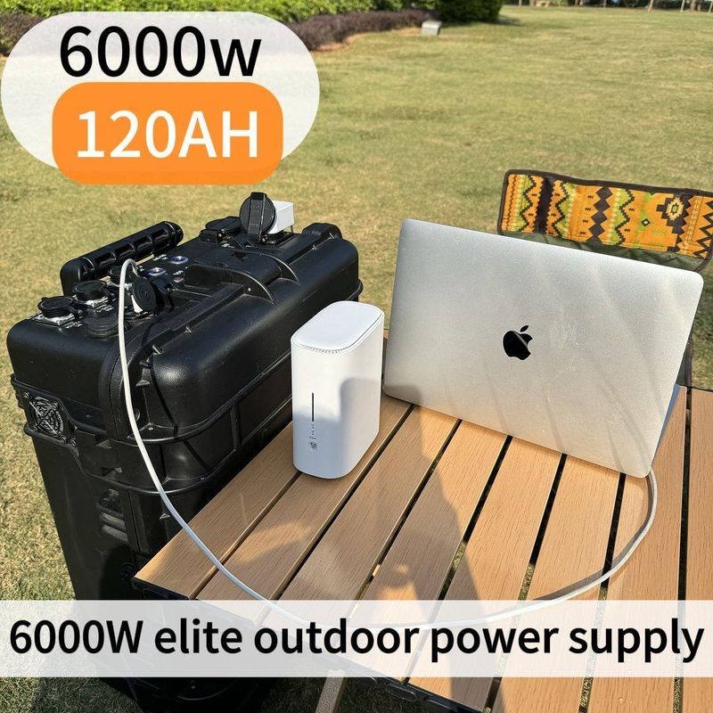 6000W 120ah พลังงานสูง ออกพลังงานแสงอาทิตย์ Generator พลังงานรอฉุกเฉิน 1