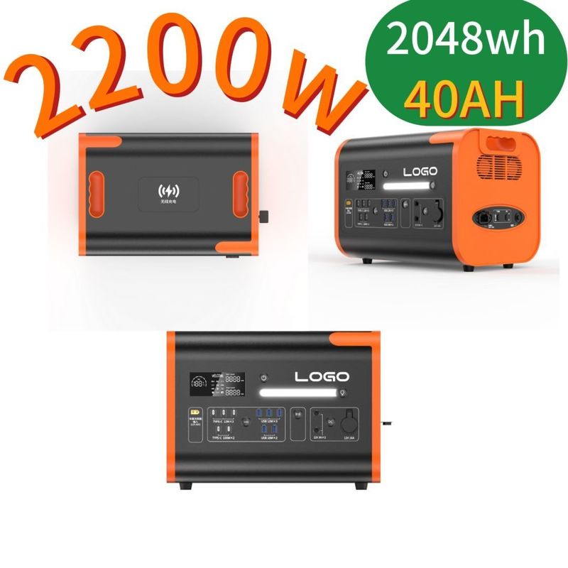 2200W-2400W แคมป์ / โฮม โจ๊กเนอร์พลังงานแสงอาทิตย์