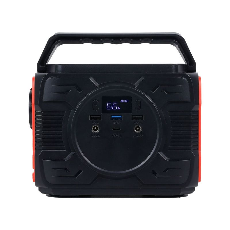 ไฟ LED และ Sos Function สถานที่พลังงานพกพา 200W สําหรับการเก็บพลังงานฉุกเฉิน