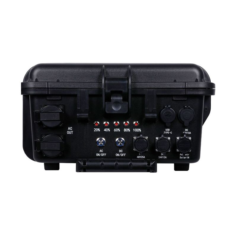 600W 2000W 3000W พลังงานฉุกเฉิน โรงไฟฟ้าพลังแสงอาทิตย์พกพาสําหรับและการถ่ายทอดสด