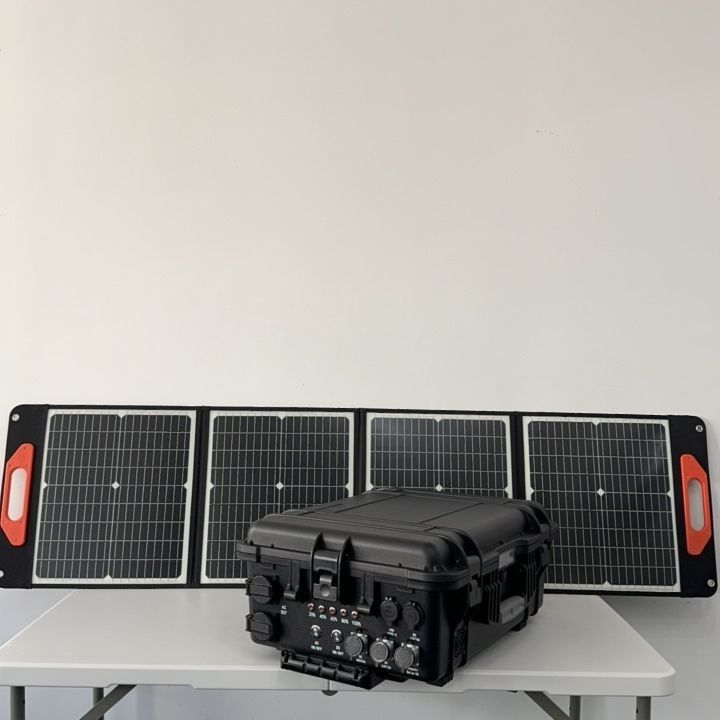 เครื่องกําเนิดพลังงานแสงอาทิตย์ 3000W โรงไฟฟ้าพกพากลางแจ้ง ปลอดภัยหลายประการ