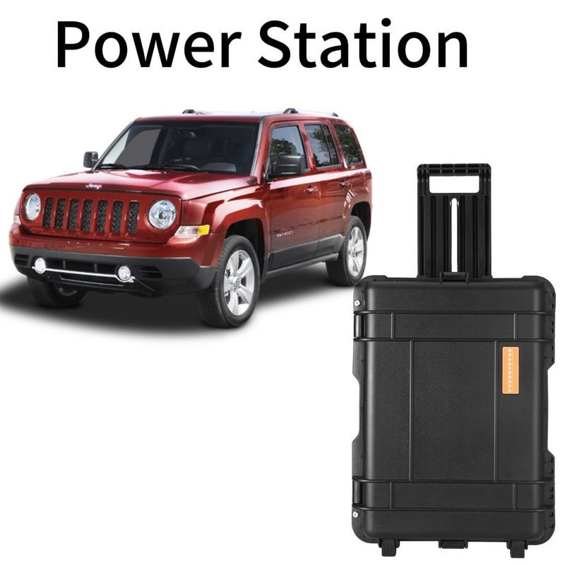 300W 600W 2200W 3000W แหล่งไฟฟ้าพกพา แหล่งไฟฟ้าฉุกเฉินกลางแจ้ง ABS สะสม ทนทาน