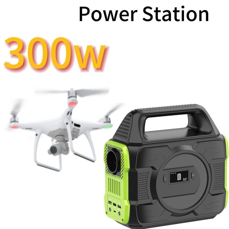 300W/288wh พลังงาน โรงไฟฟ้าที่เก็บพลังงานแสงอาทิตย์ เหมาะสําหรับการใช้งานภายในและภายนอก