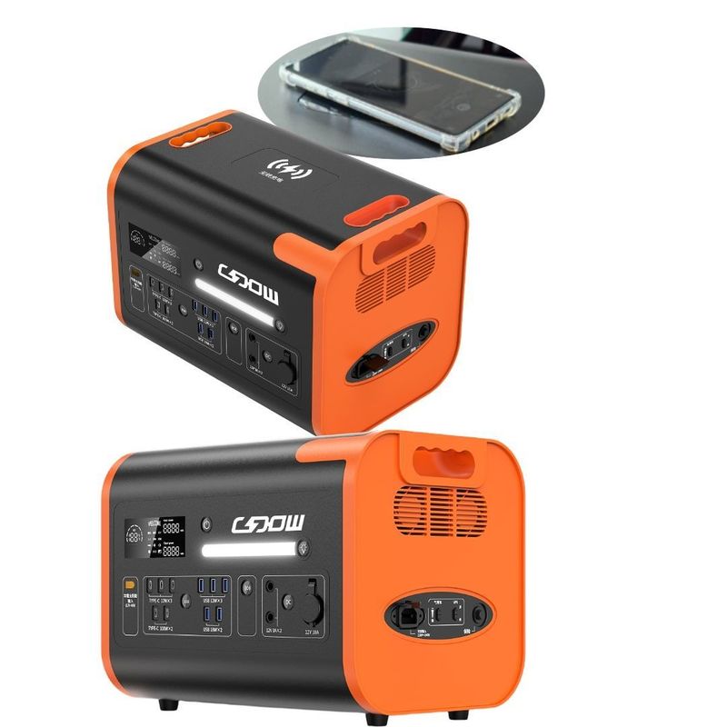 สัมผัสอิสระของ 22000W / 2048wh สถานีพลังงานพกพาสําหรับการผจญภัยกลางแจ้ง