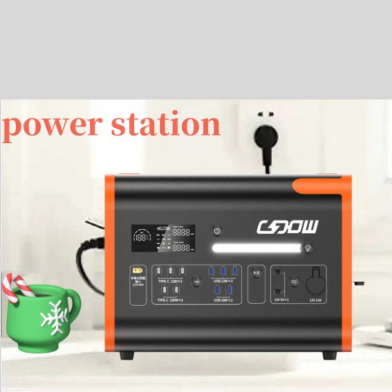 2200W/2048wh สถานีพลังงานพกพาที่มีบ้านกันไฟและ Inverter คลื่นไซน์บริสุทธิ์