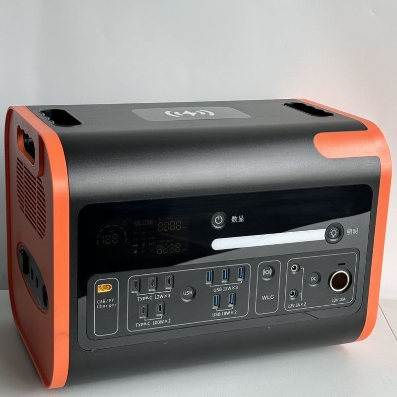 110V 220V โรงไฟฟ้าพลังแสงอาทิตย์ 1000W 2200W สําหรับการจัดส่งไฟฟ้าโดยไม่หยุดในกลางแจ้ง
