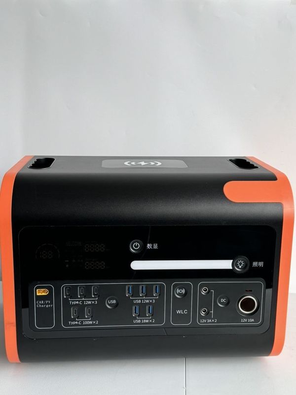 800W แหล่งชาร์จพลังงานแสงอาทิตย์ สายพลังงานคลื่นไซน์บริสุทธิ์ เหมาะสําหรับการใช้ชีวิตในกลางแจ้งและการเดินทาง