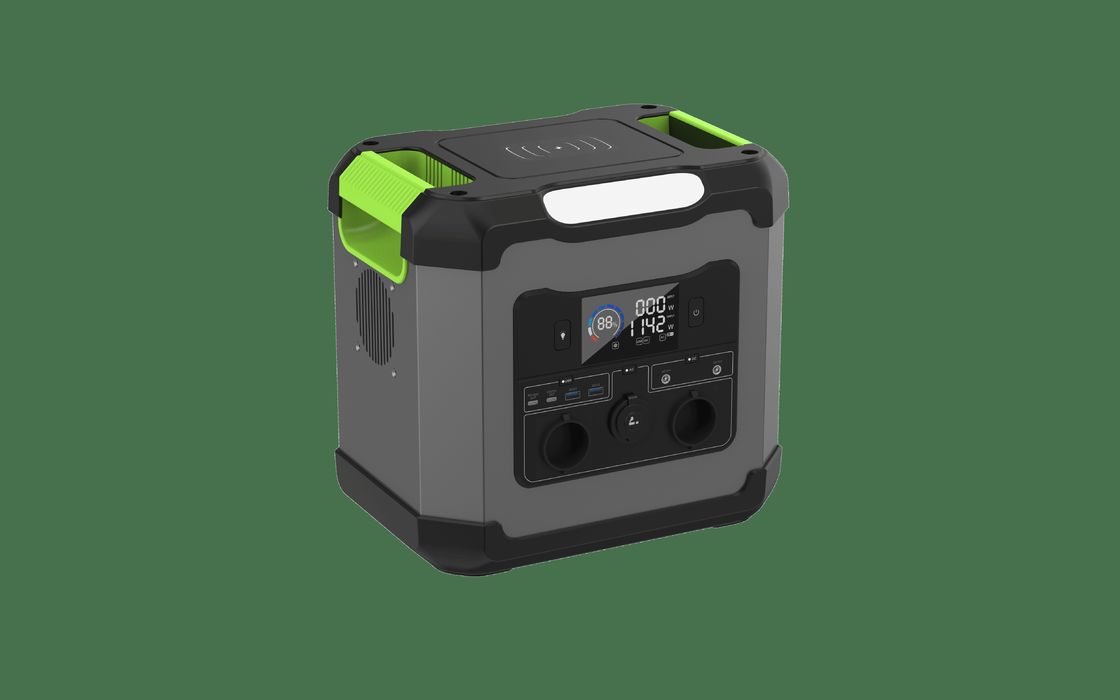 ST15 โรงไฟฟ้าหลากหลายฟังก์ชัน 1500W ความจุขนาดใหญ่ โทรศัพท์พกพาที่เก็บพลังงานสําหรับกลางแจ้ง