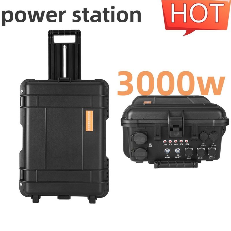 โรงไฟฟ้าดรออนแสงอาทิตย์ร้อน 3000W CE.Un38.3 รับรองและมีพลังงาน ABS Alloy Shell