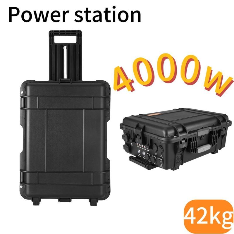 3000W/3000wh AC DC C ประเภท แบตเตอรี่สํารองพลังงานฉุกเฉิน สถานไฟฟ้าพกพา
