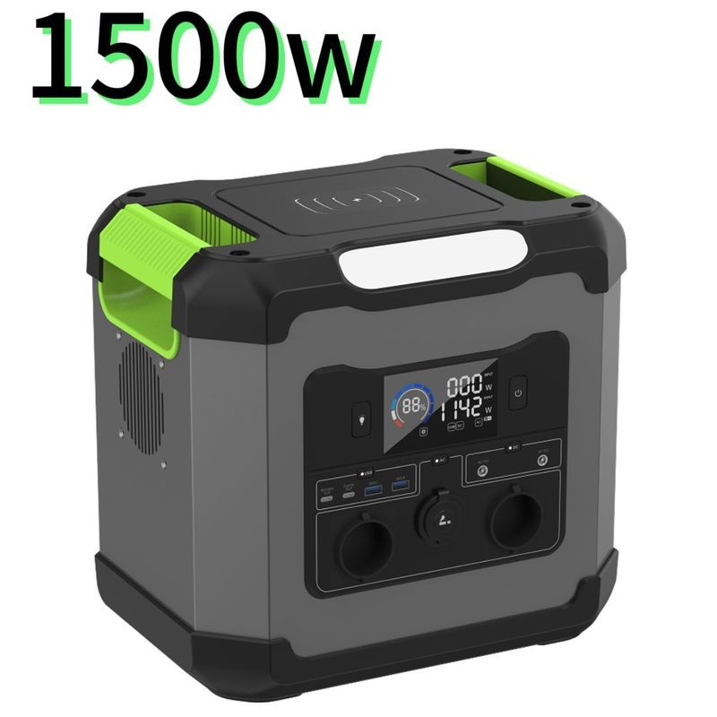 1200W/1500W/2000W แรงไฟฟ้าเคลื่อนไหว 1500W แรงไฟฟ้าออก AC สําหรับโรงไฟฟ้าพกพา