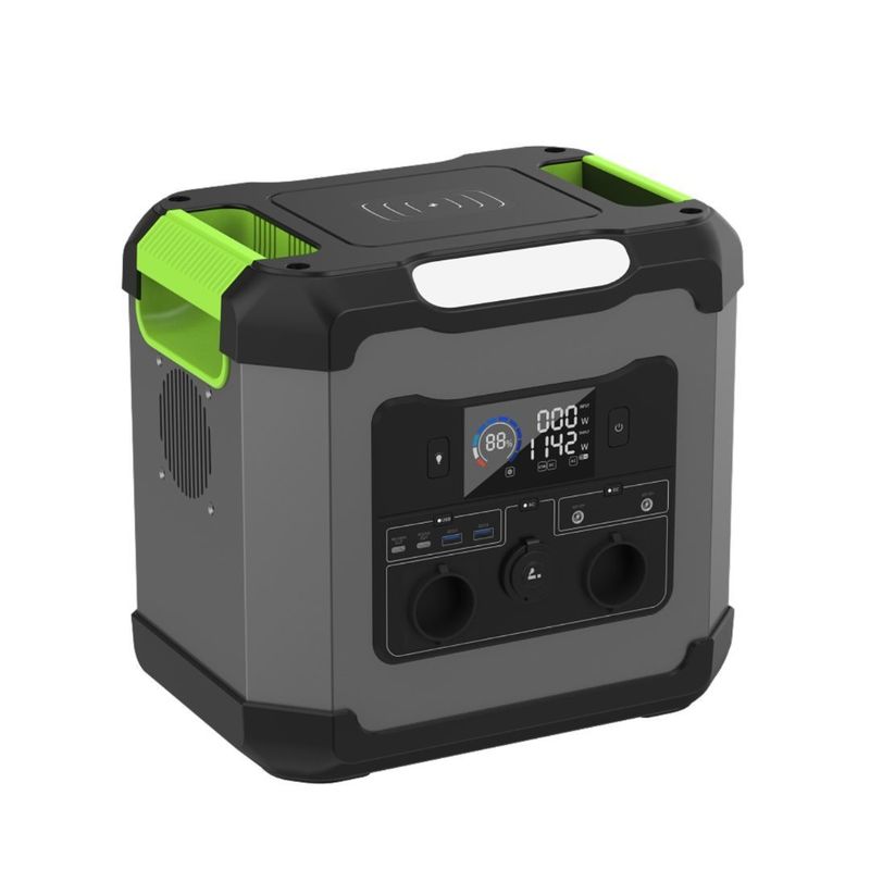 110V/220V/1500W แบตเตอรี่ลิธีอุปสรรคฉุกเฉิน