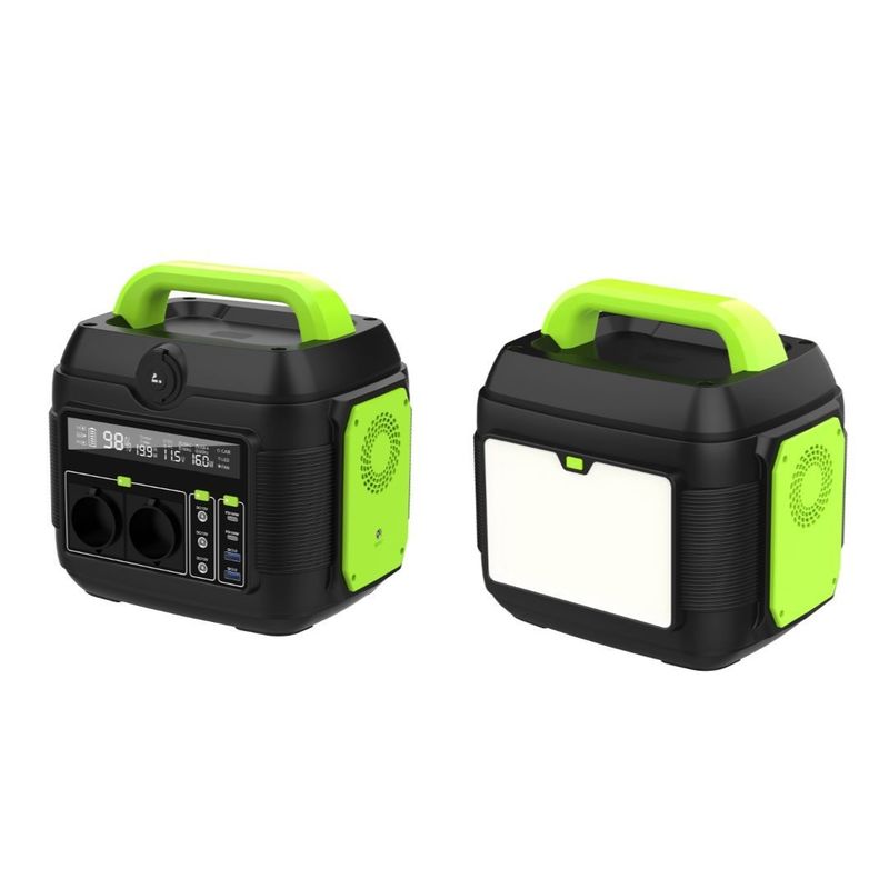 อัตราการออก AC 220V 50Hz/110V 60Hz เครื่องผลิตพลังงานแสงอาทิตย์ สถานีไฟฟ้าพกพา ผู้ส่งพลังงาน