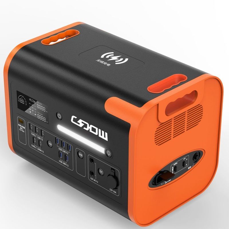 2200W/2048wh แบตเตอรี่ลิธีอุปกรณ์เก็บพลังงาน สําหรับสถานีพลังงานแสงอาทิตย์