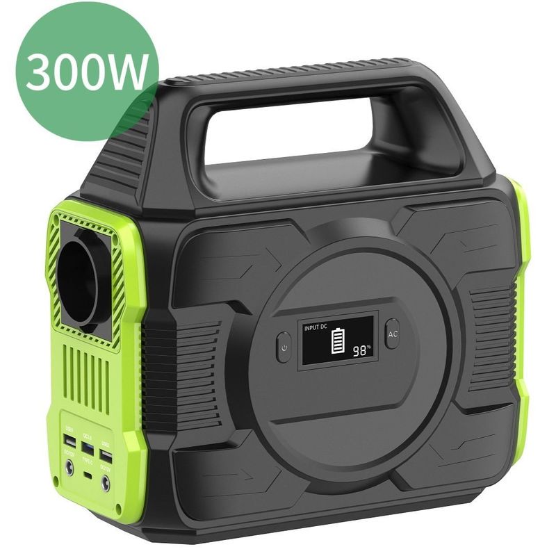 110V/240V/50-60Hz เครื่องไฟฟ้าฉุกเฉิน 300W สําหรับการผจญภัยกลางแจ้งในราคาถูก