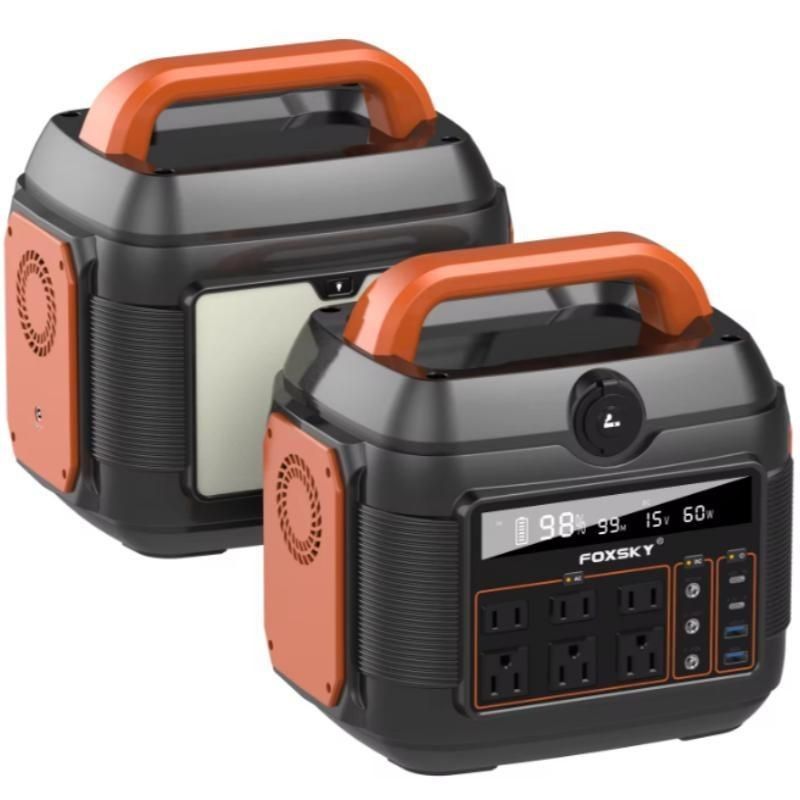 ระบบเก็บพลังงานแบบพกพา 600W/576wh/110V/220V ด้วยอัตราการออก AC 220V 50Hz/110V 60Hz
