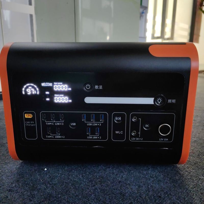 600W 1200W 2000W 2200W 3600W ชาร์จแบตเตอรี่ลิตยูมชาร์จอายุการใช้งาน Po4 โรงไฟฟ้าแสงอาทิตย์พกพา