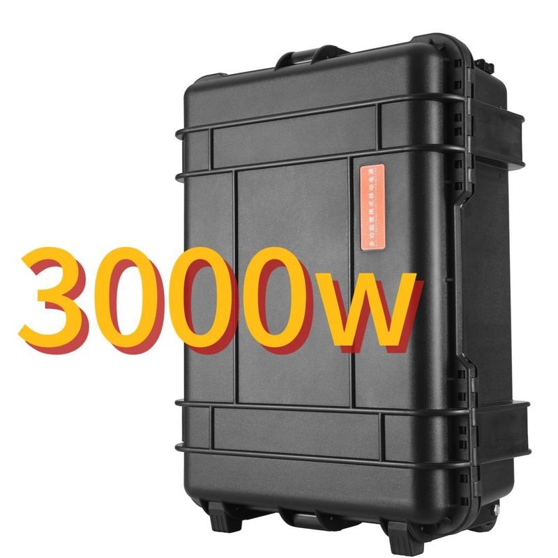 พลังงานออก 4000W เครื่องผลิตพลังงานแสงอาทิตย์ สถานที่พลังงานพกพาสําหรับการถ่ายภาพ UAV ในกลางแจ้ง