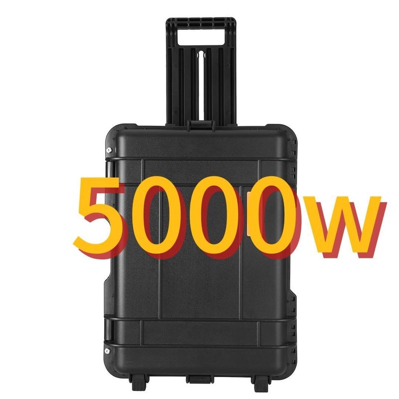 5000W/5000wh/2200W/3000W AC LiFePO4 โซลาร์เจนเนอเรเตอร์ สถานไฟฟ้ากลางแจ้ง 110V/220V