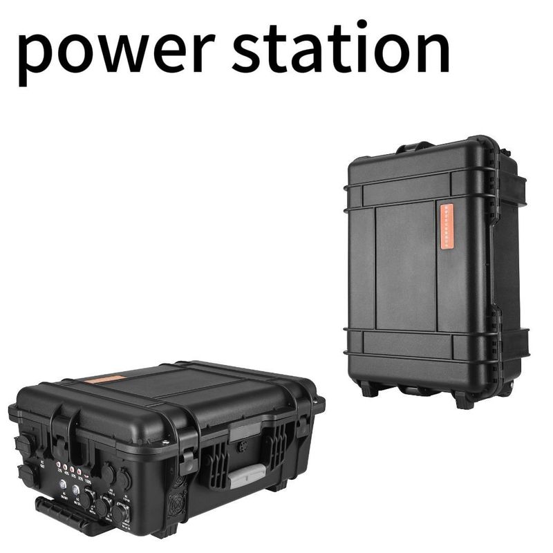 110V/220V AC Output ชาร์จมือถือสําหรับบ้านและแคมป์ 6000W 6212Wh พร้อมแผ่นแสงอาทิตย์ USB