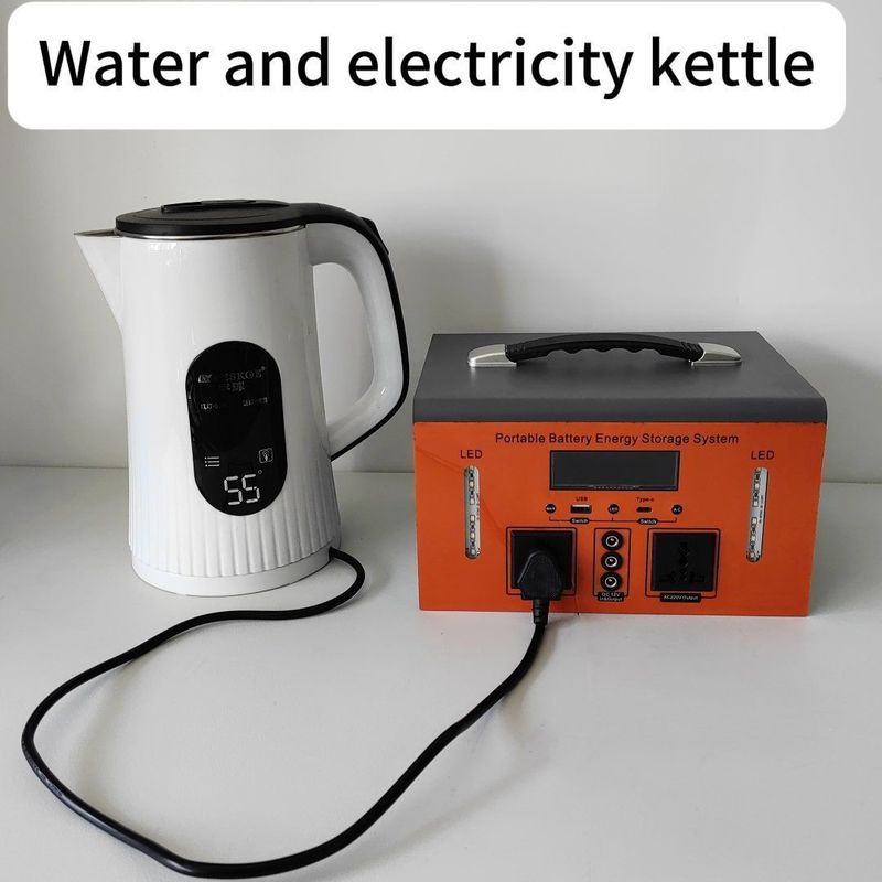 XT500 การแข่งขัน บ้านมือถือพลังงานแสงอาทิตย์ 500W / 384wh เครื่องปรับเปลี่ยนพลังงานสําหรับบ้าน