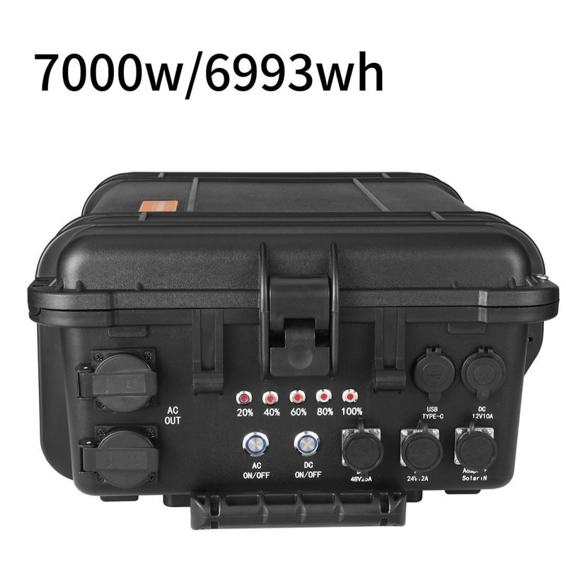 วัสดุเปลือก ABS สังกะสี พกพา โรงไฟฟ้าพลังแสงอาทิตย์ 3000W/5000W/7000W 4000W สําหรับกลางแจ้ง
