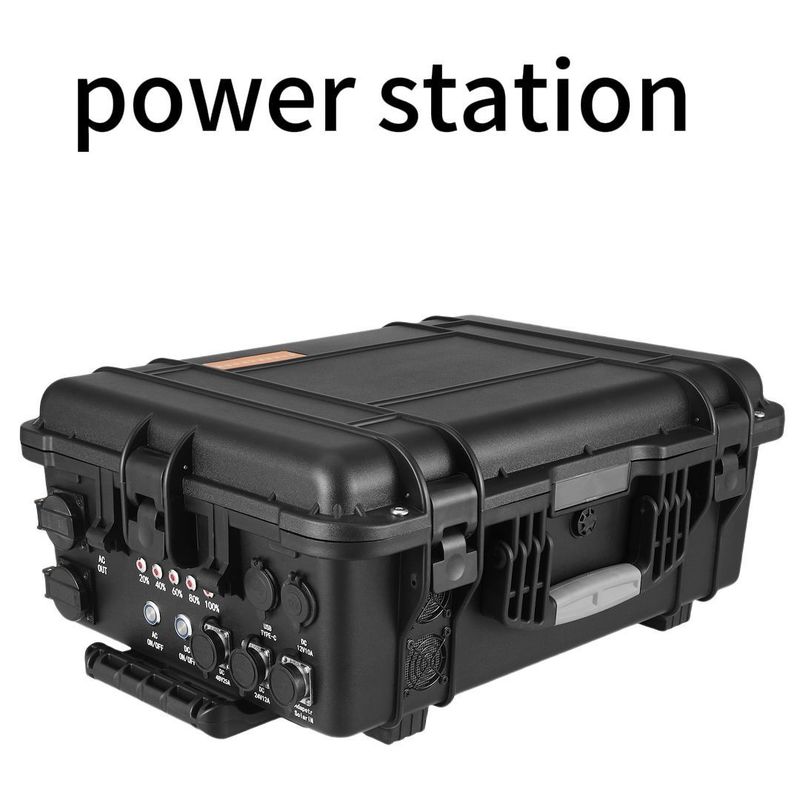 ST-60 6000W/6216wh พลังงานสูง พลังงานเก็บพลังงาน สถานที่ไฟฟ้าพกพาสําหรับแคมป์กลางแจ้ง