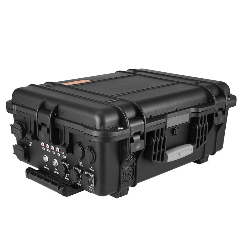 USB/Type-C 18W Max Output ความต้องการพลังงานสูง สถานไฟฟ้าค่ายพกพา 110V/230V