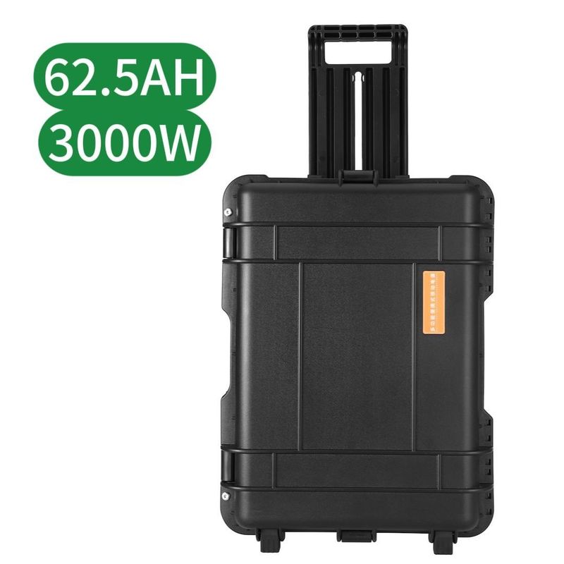 พลังงานออก 220-240V-4000W สถานที่พลังงานพกพาสําหรับการเก็บพลังงานกลางแจ้ง