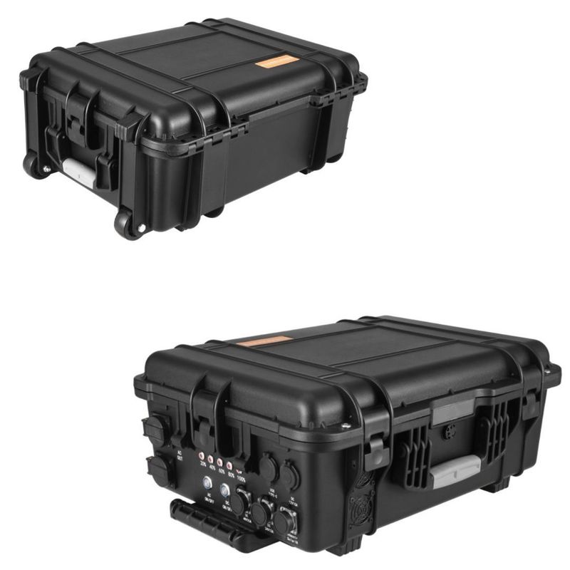 7000W แคมป์กลางแจ้ง 220V พลังงานเคลื่อนที่ 6000W พลังงานฉุกเฉินขนาดใหญ่ เหมาะสม