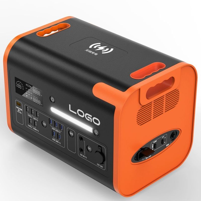 220V±5% AC Output Voltage พลังงานพกพาฉุกเฉินสําหรับการสํารวจกลางแจ้ง